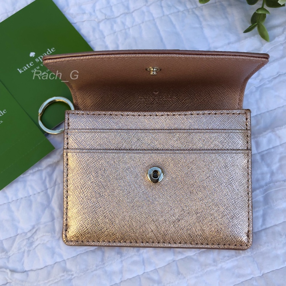 Kate Spade Laurel Way Rose Gold Petty - Picture 3 of 4